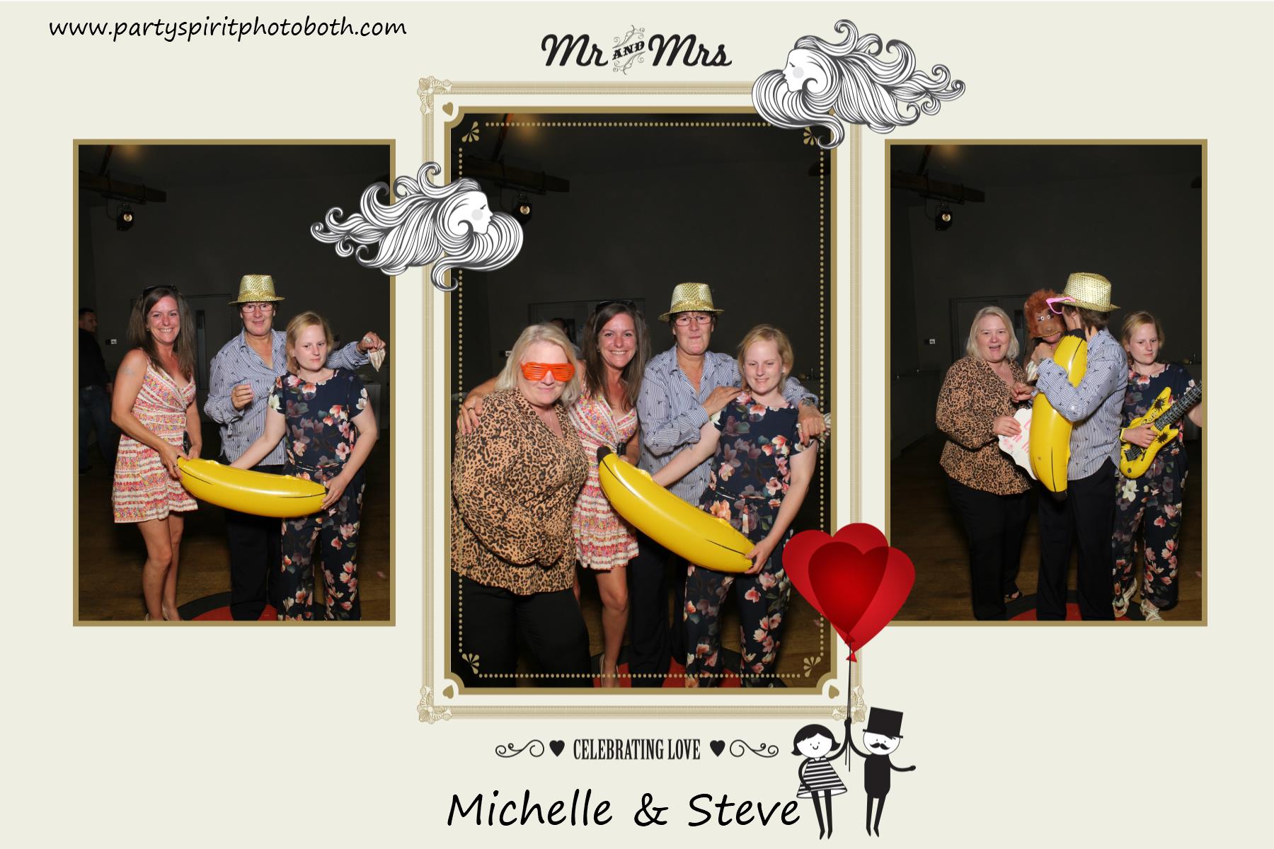 Michelle & Steve Wedding | View more photos from the event at gallery.partyspiritphotobooth.com/u/PartySpiritPhotoBooth/Michelle-Steve-Wedding